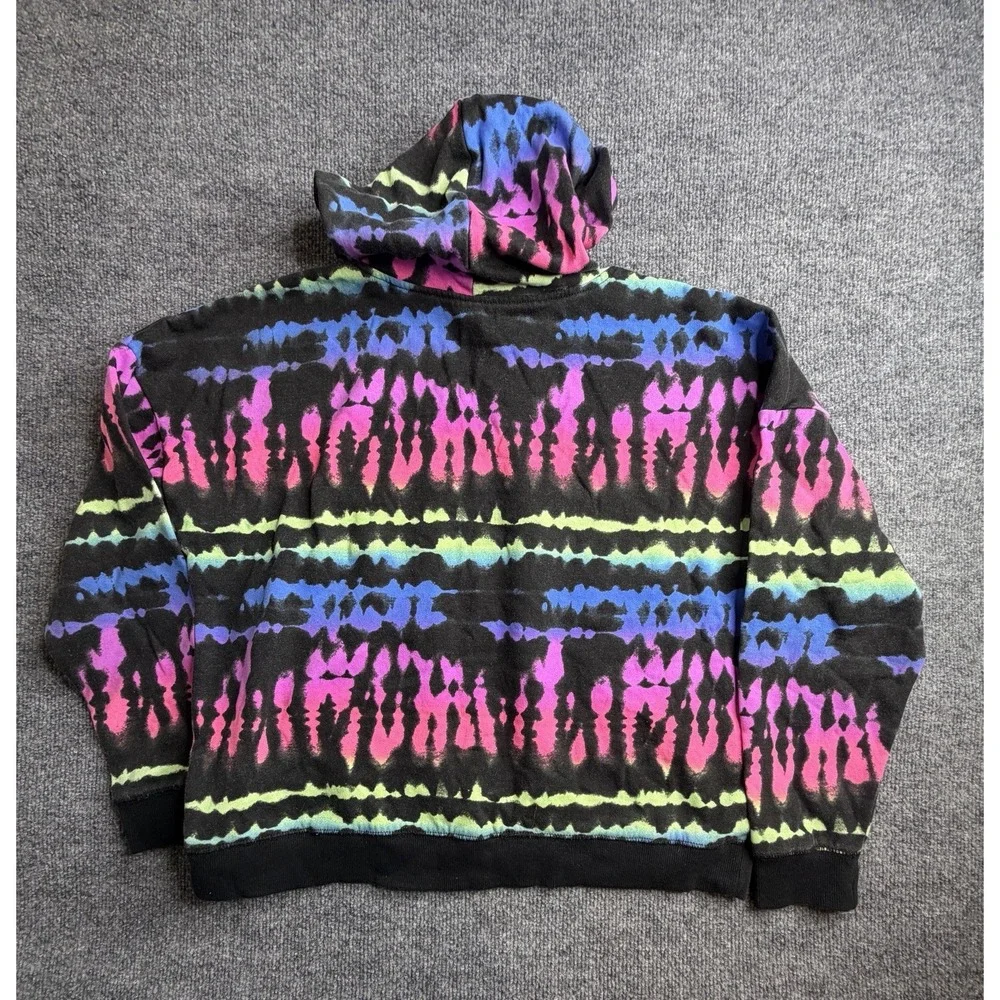 GIRLS JUSTICE Neon Hoodie Sweatshirt Fleece School Winter Fall Wear XLP -16P-18P